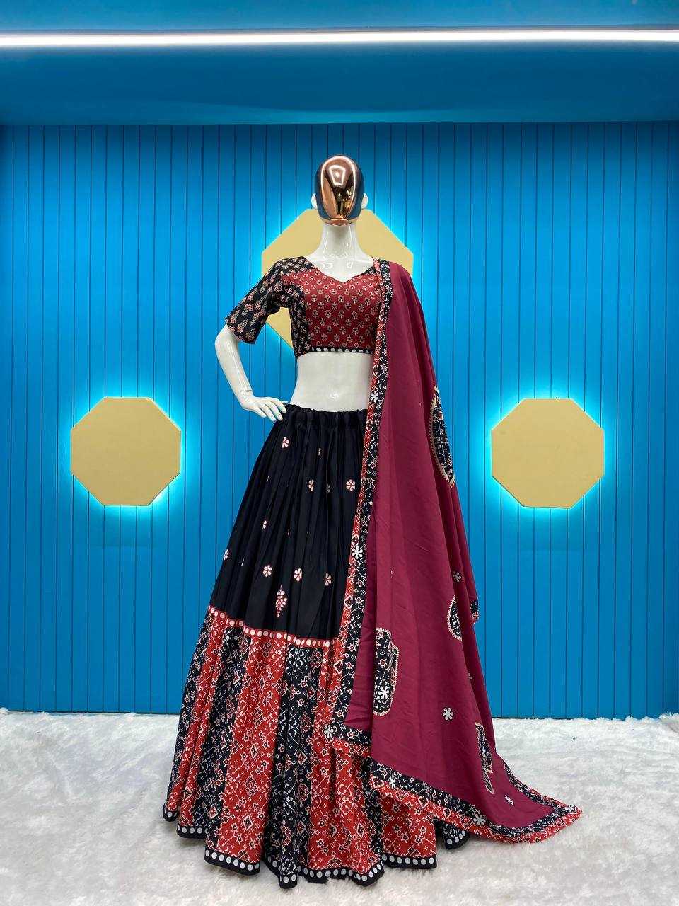 Reyon Rin141 599 Lehengas  Traditional Navratri Chaniya Choli