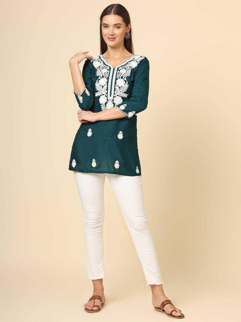 Reyon Rvl Tops3  Kurti