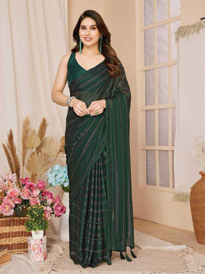 Rim Zim Silk Rvl 08 Sarees  Fancy Ready To Wear Pre Draped Sarees