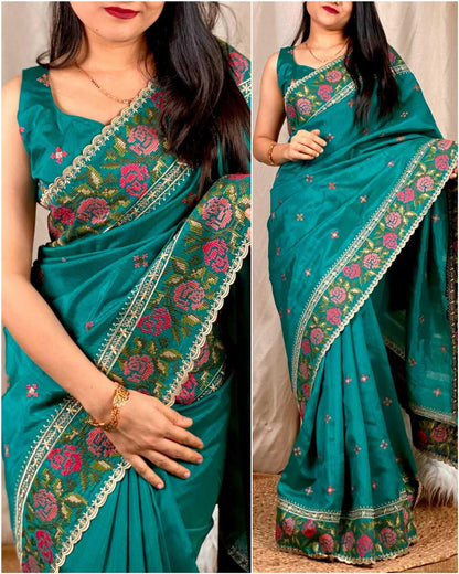 Ruhani Silk Rat  Nandika  Saree