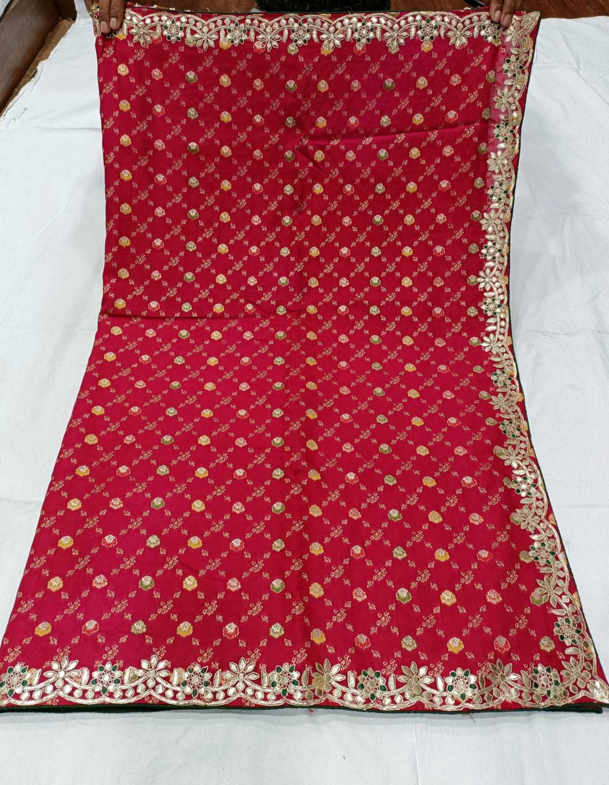 Russian Silk Rjk Russian Sarees  Ladies Gota Patti Sarees