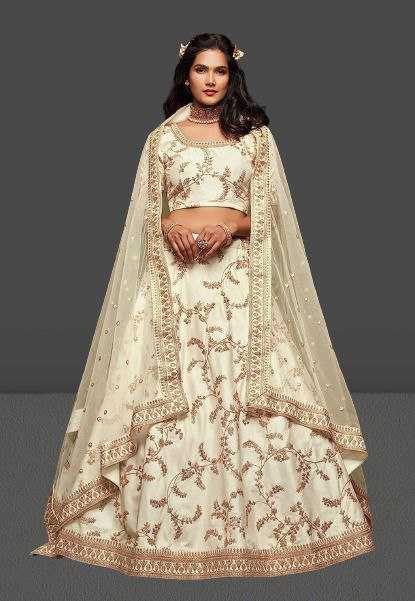 Satin Rpdf 1101  Lehengas