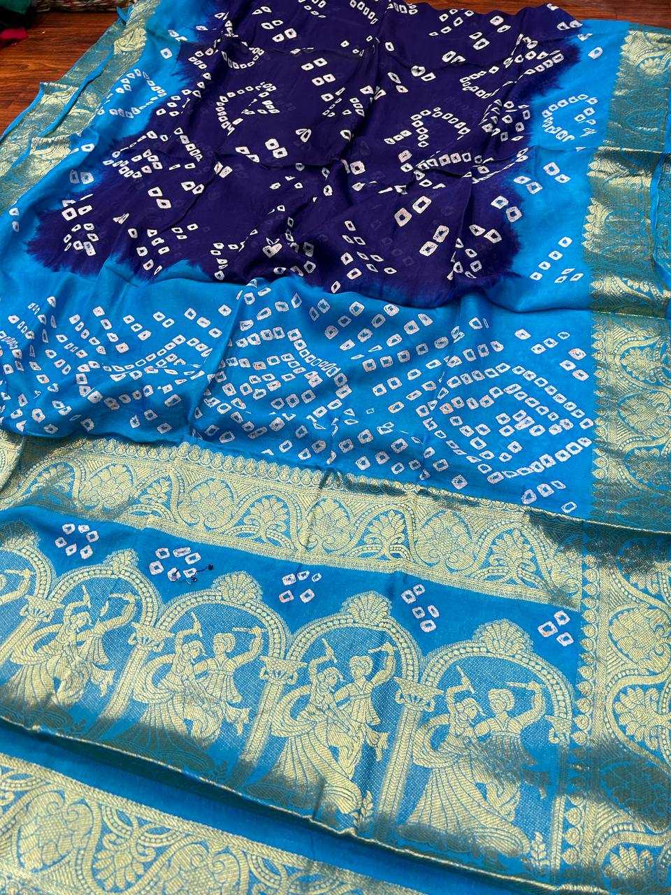 Silk Aart Silk Saree  Wedding,Designer,Bandhani Bandhej Saree