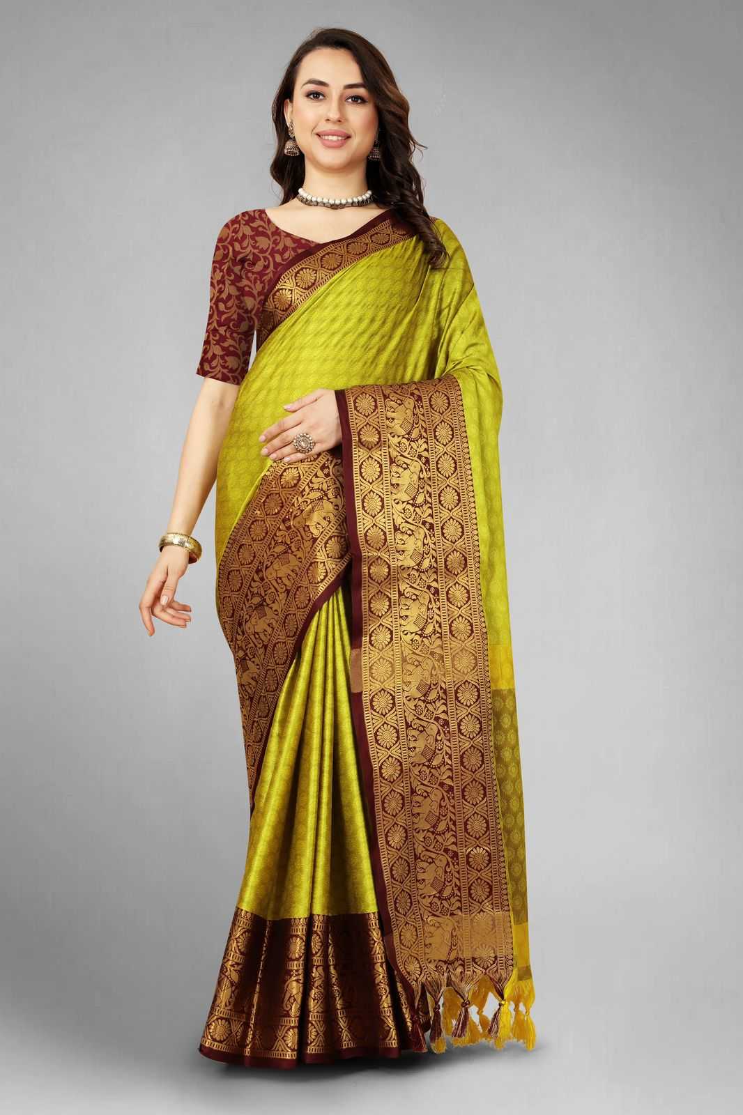 Silk Cotoon Nfa 01 Sarees  Cotton Linen Ladies Sarees