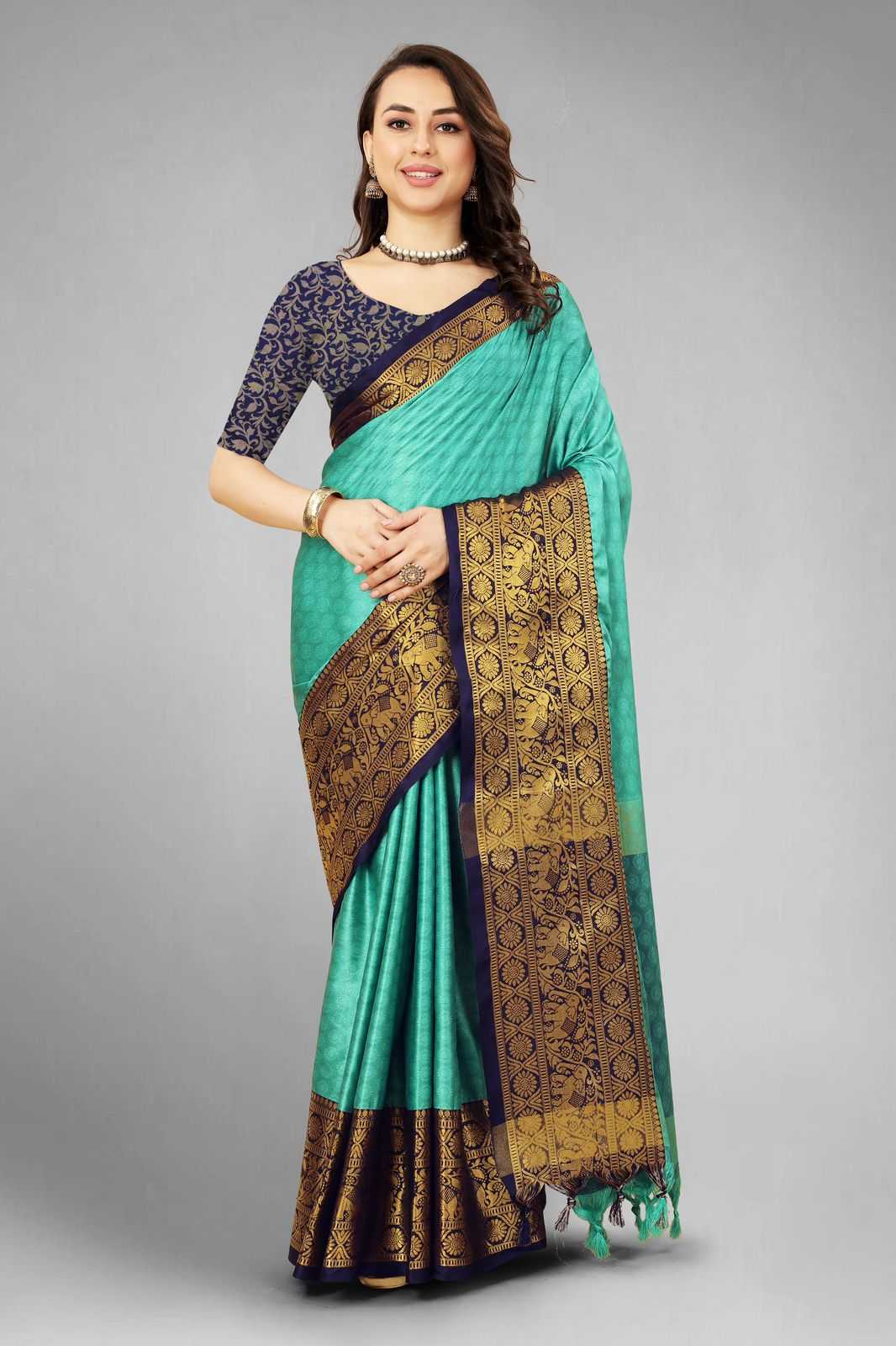 Silk Cotoon Nfa 01 Sarees  Cotton Linen Ladies Sarees