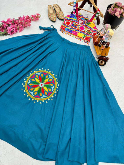 Silk Cotton Kesh158 9282 Lehengas  Traditional Silk Navratri Chaniya Choli Lehengas