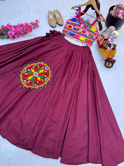 Silk Cotton Kesh158 9282 Lehengas  Traditional Silk Navratri Chaniya Choli Lehengas