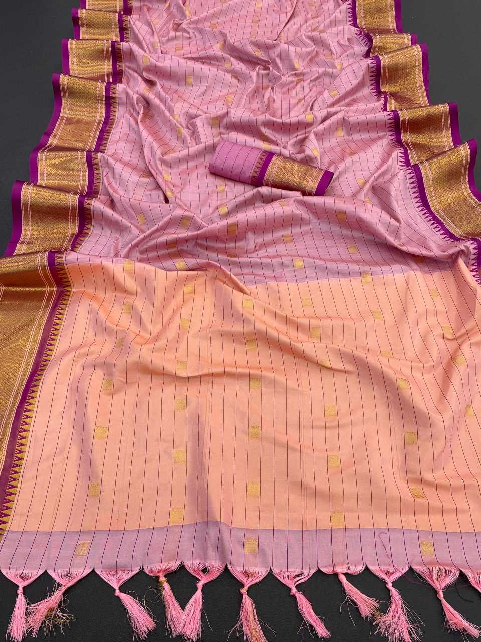 Silk Cotton Kesh161 Paithani Silk Sarees  Cotton Silk Printed Silk Traditional Silk Sarees