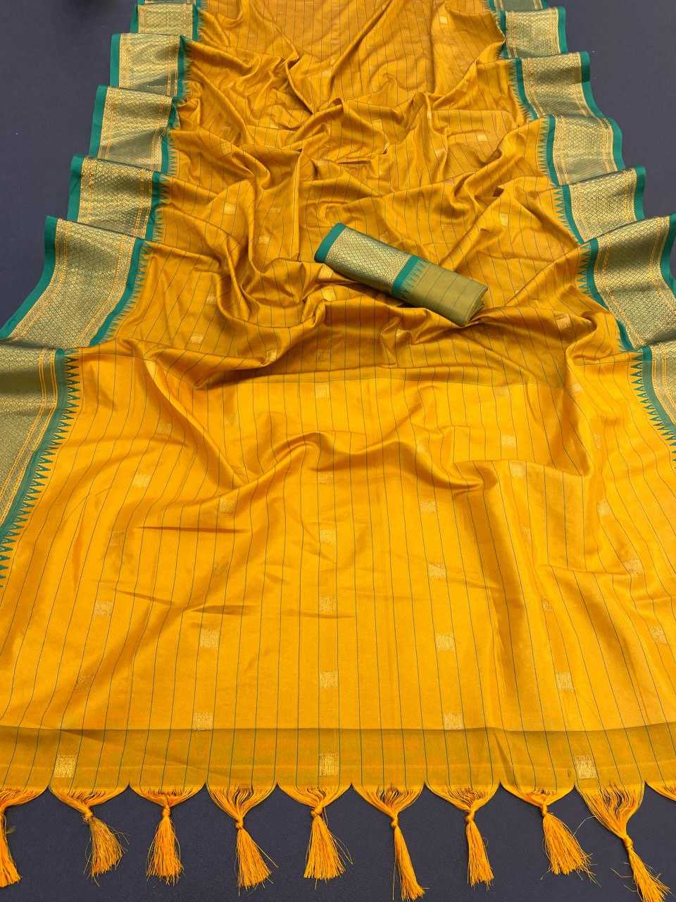 Silk Cotton Kesh161 Paithani Silk Sarees  Cotton Silk Printed Silk Traditional Silk Sarees