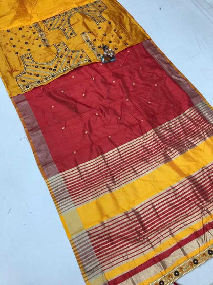 Silk Cotton Kesh170 Aayan Silk Sarees  Banarasi Silk Cotton Silk Pure Silk Sarees With Gold Borders