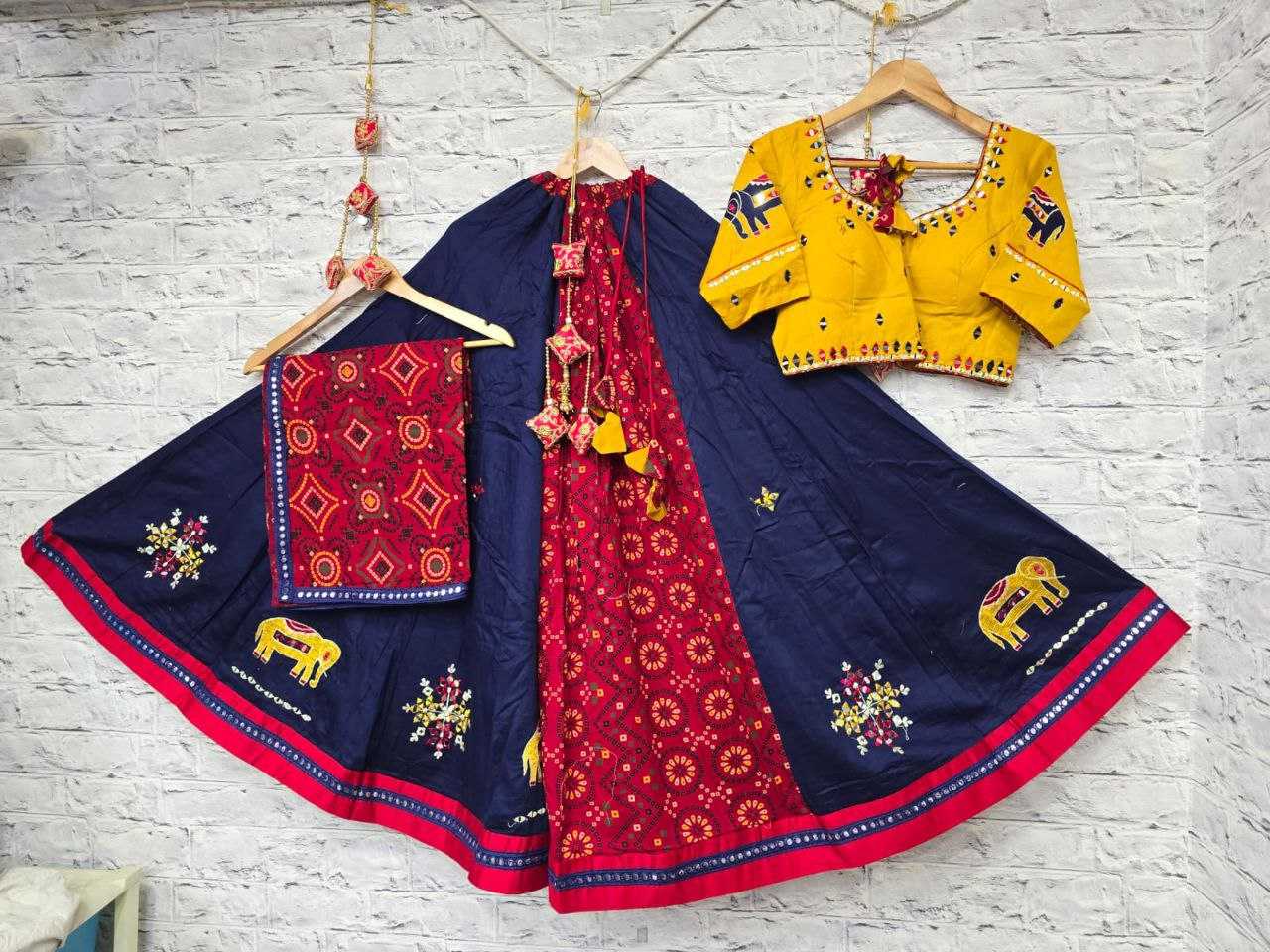 Silk Cotton Kesh179 42A Lehengas  Navratri Chaniya Choli Traditional Lehengas