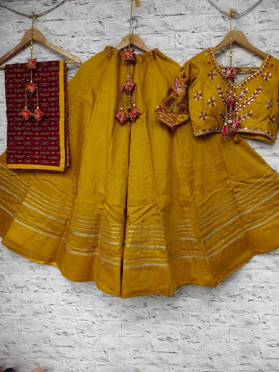 Silk Cotton Kesh179 Ahb65 Lehengas  Traditional Silk Chaniya Choli Simple Lehengas