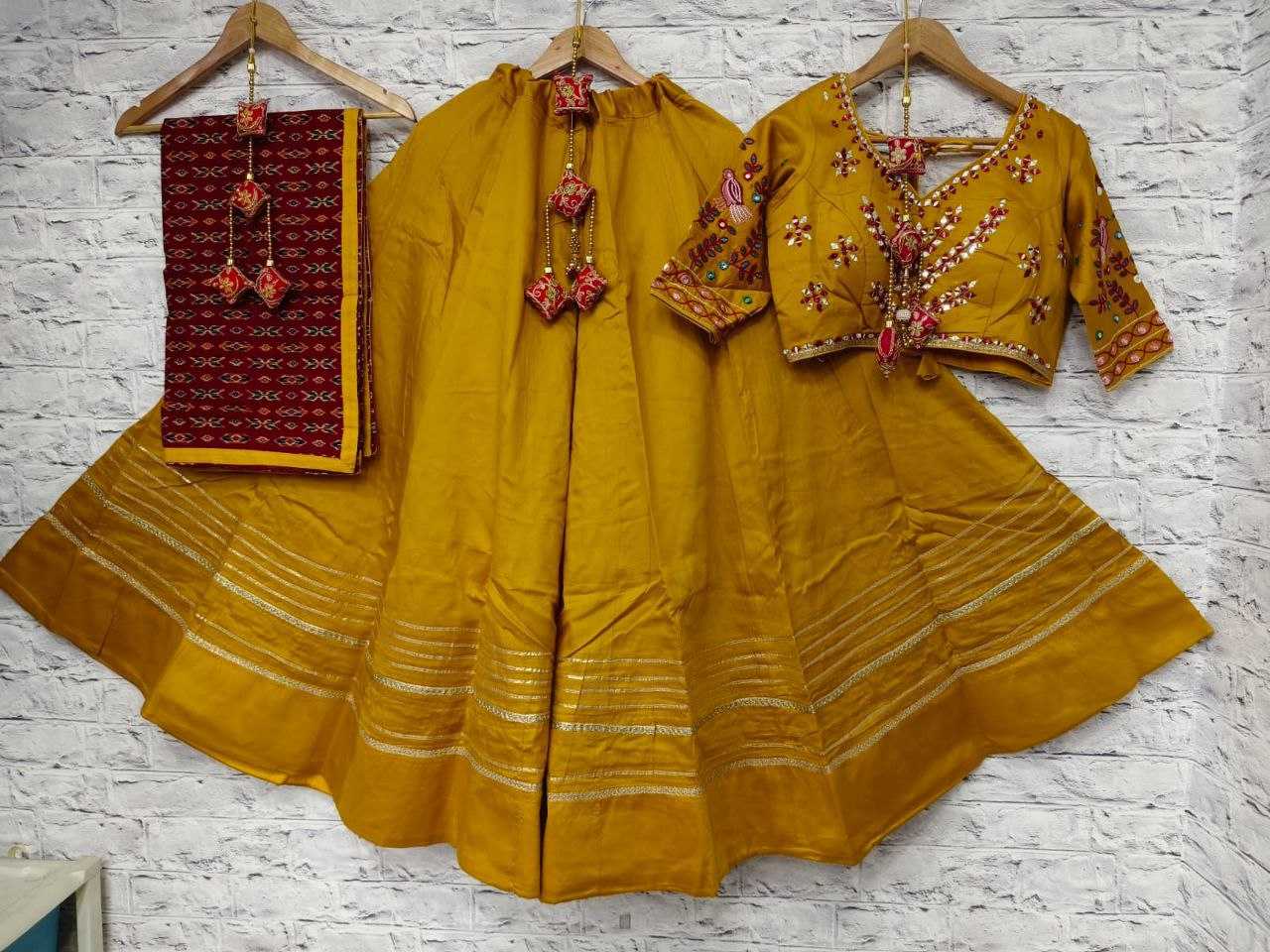 Silk Cotton Kesh179 Ahb65 Lehengas  Traditional Silk Chaniya Choli Simple Lehengas