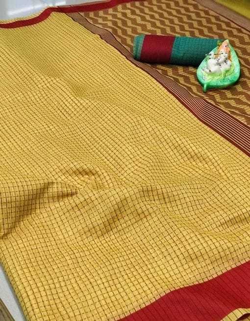 Silk Cotton Kesh182 Salami Sarees  Cotton Linen Indian Ladies Sarees