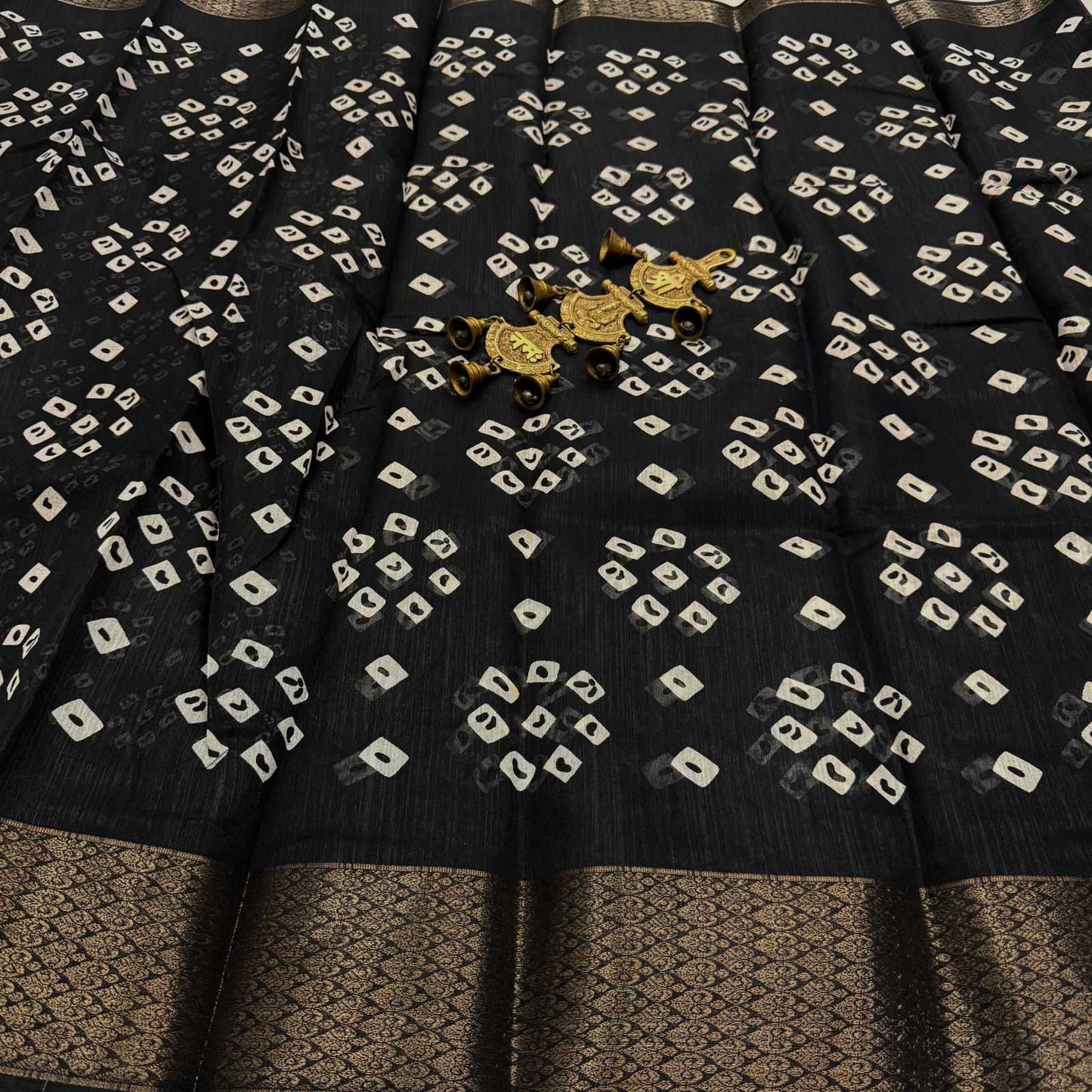 Silk Cotton Mkd Borders  Sarees