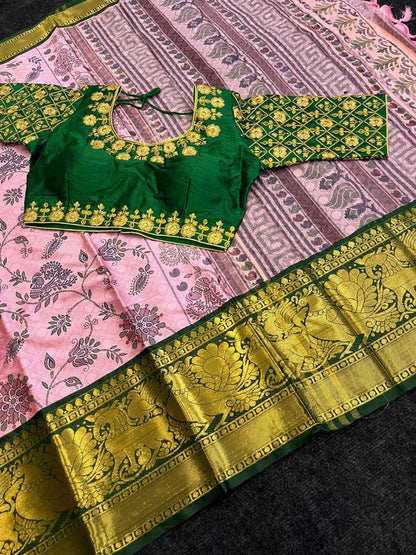 Silk Cotton Nfa 05 Sarees  Printed Cotton Linen Ladies Sarees