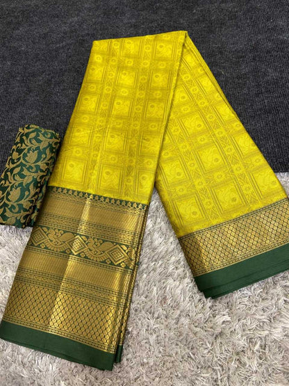 Silk Cotton Nfa 06 Sarees  Cotton Linen Ladies Sarees