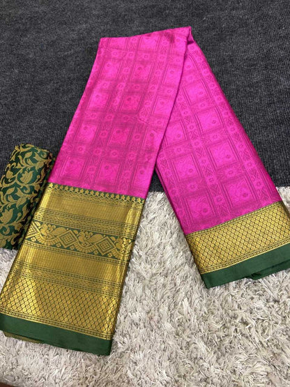 Silk Cotton Nfa 06 Sarees  Cotton Linen Ladies Sarees