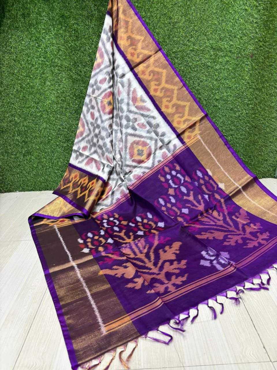 Silk Cotton Rri 07 Sarees  Cotton Linen Printed Sarres