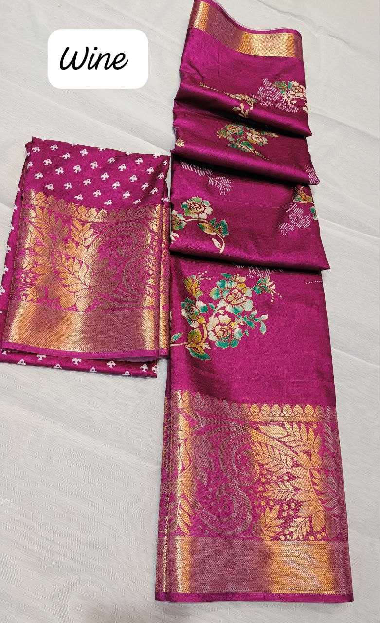 Silk Cotton Rri Dolla  Sarees