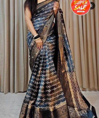 Silk Cotton Rri Jaal  Sarees