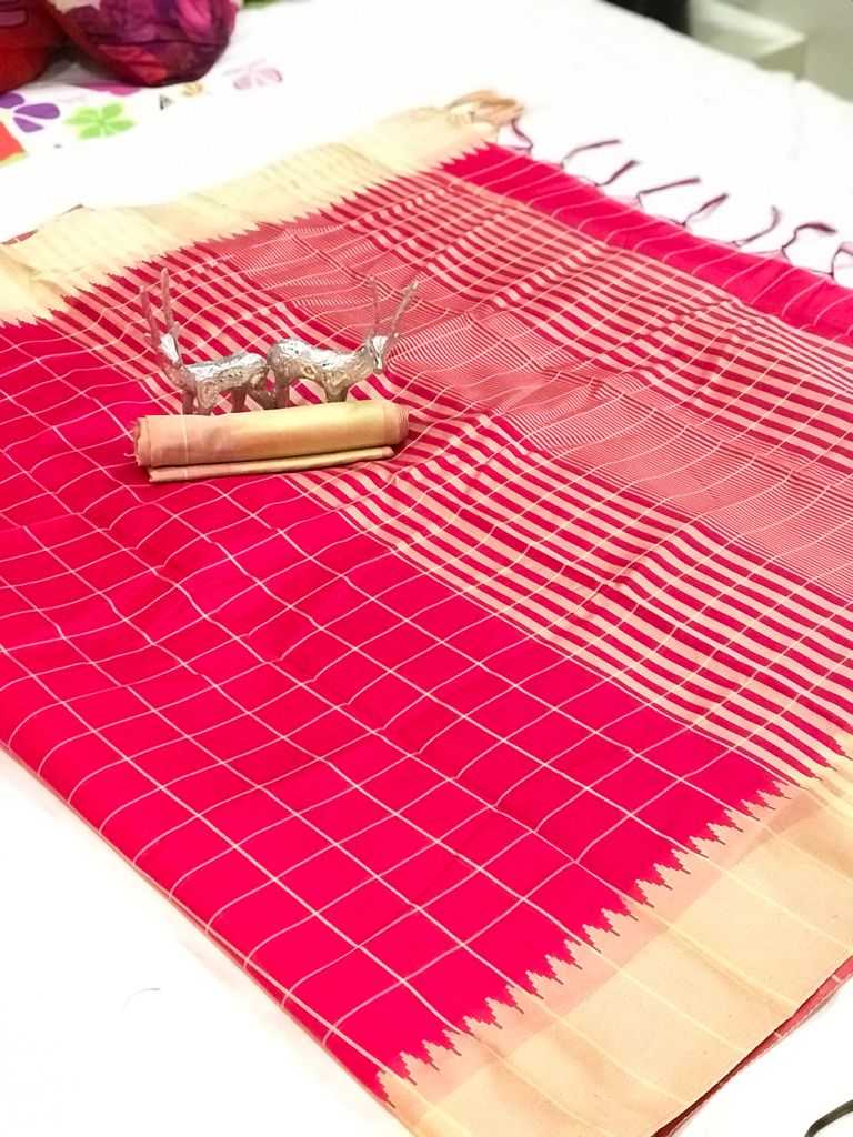 Silk Kesh167 Khadi Muga Silk Sarees  Soft Silk South Indian Silk Sarees