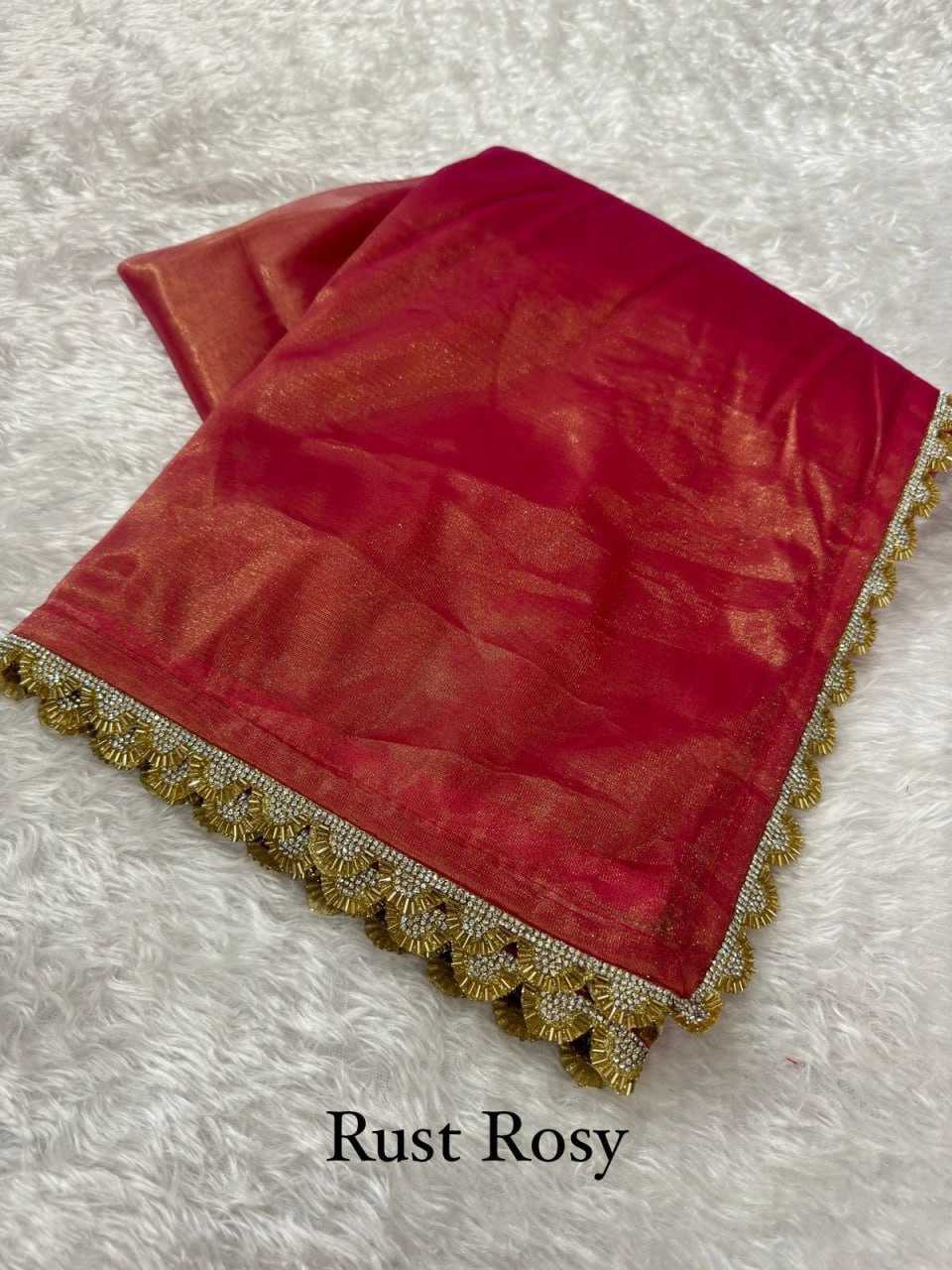 Silk Kesh221 Ptf03 Sarees  Party Wear Lace Border Silk Sarees