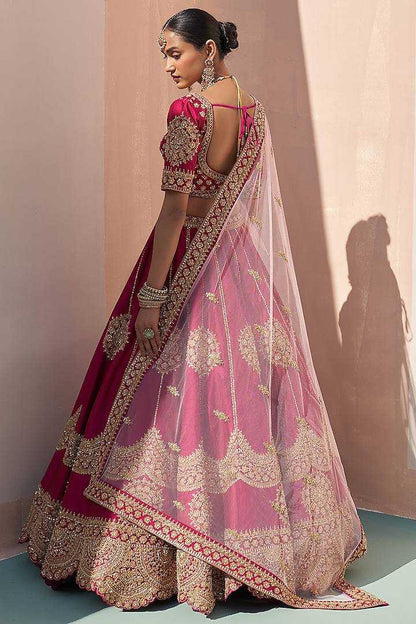 Silk Rin114 5039 Lehengas  Fancy Traditional Silk Embroidered Lehengas