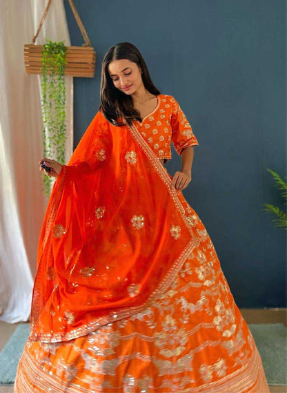 Silk Rin161 5026 Lehengas  Fancy Silk Lehengas