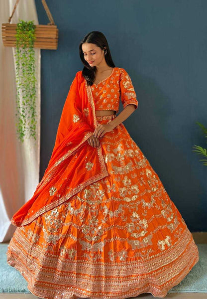 Silk Rin161 5026 Lehengas  Fancy Silk Lehengas