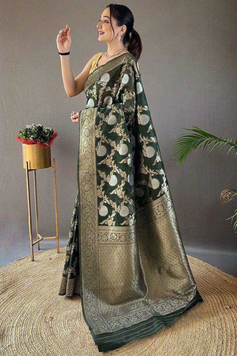 Silk Rin179 760 Sarees  Zari Border Designer Silk Sarees