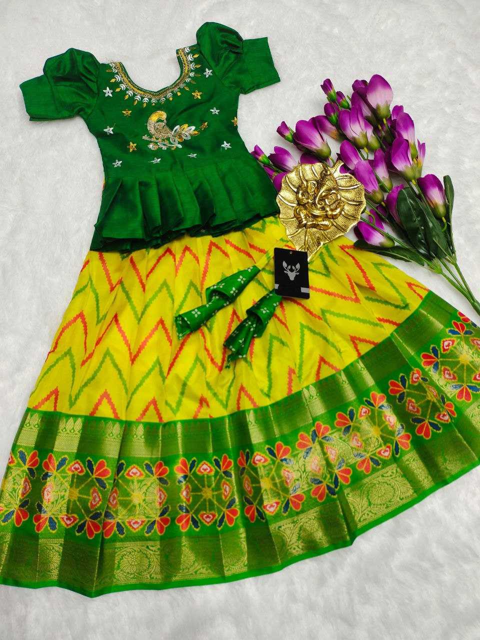 Silk Rpvr 04 Kids Wear  Kids Lehengas