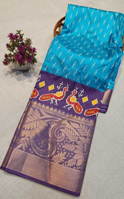 Silk Rri Double  Saree