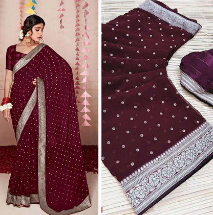 Silk Rin170 Stavan Sarees  Fancy Ladies Indian Sarees