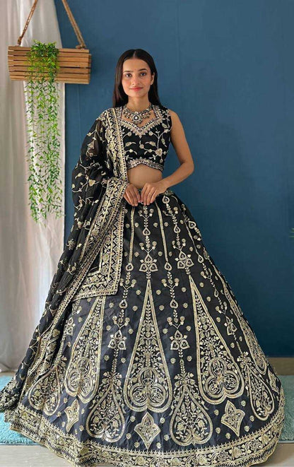 Silk Vdd 5025 Lehengas  Fancy Traditional Embroidered Lehengas