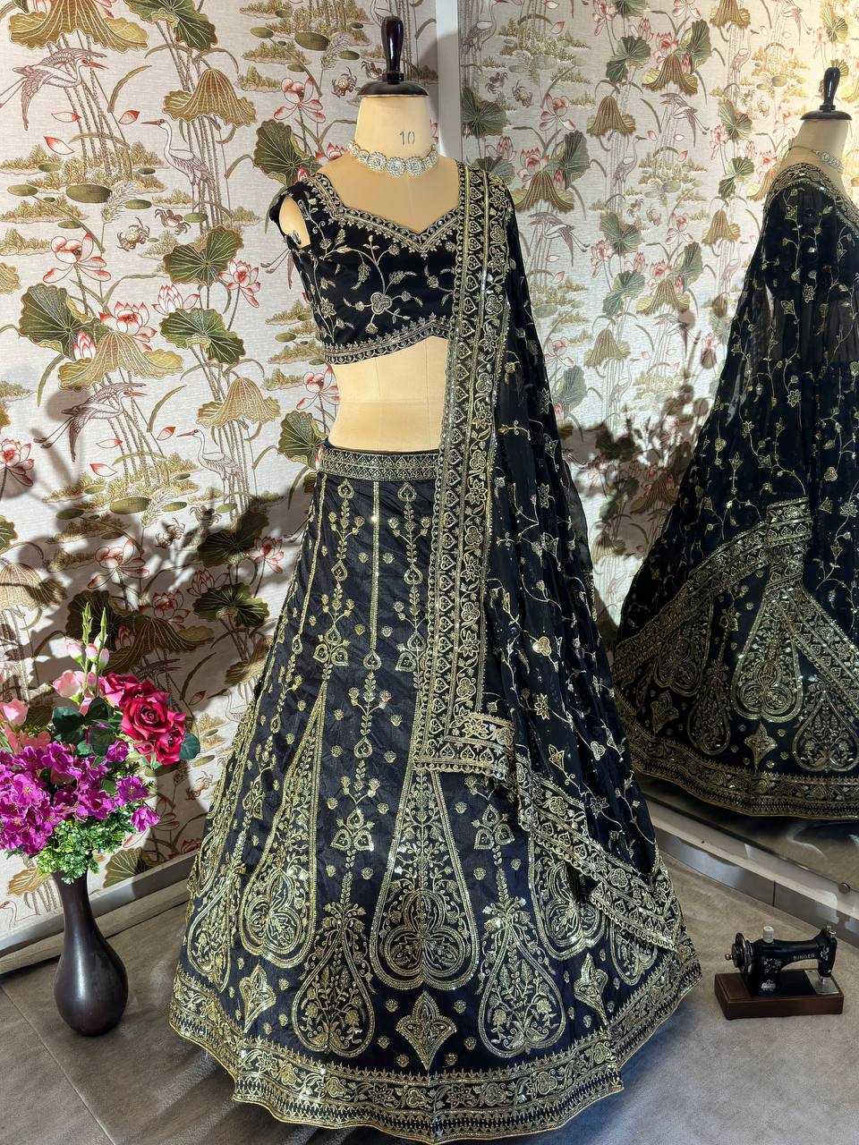 Silk Vdd 5025 Lehengas  Fancy Traditional Embroidered Lehengas