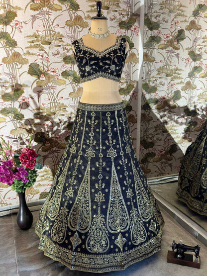 Silk Vdd 5025 Lehengas  Fancy Traditional Embroidered Lehengas