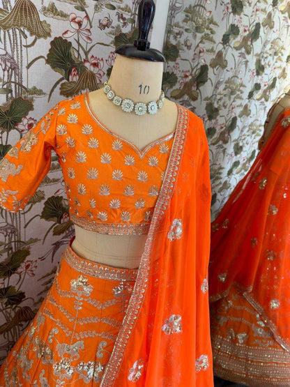 Silk Vdd 5026 Lehengas  Traditional Embroidery Lehengas