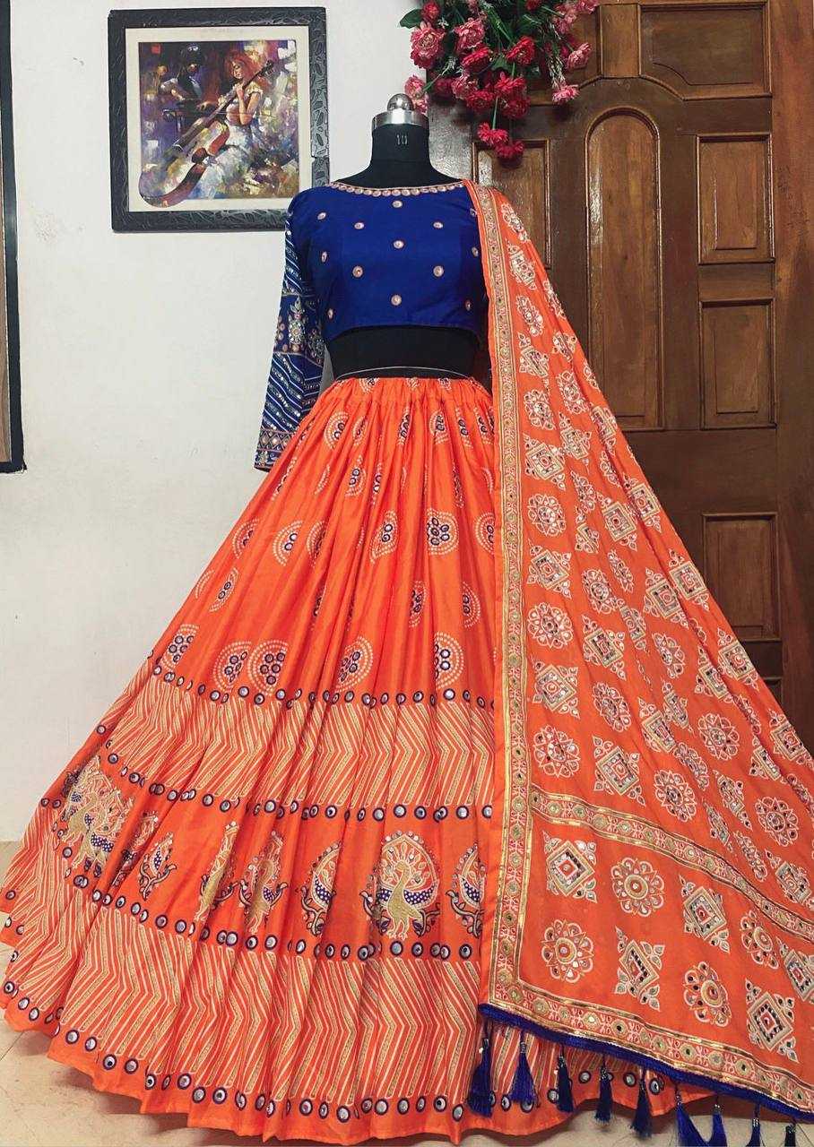 Soft Butter Silk Kesh151 797 Lehengas  Traditional Printed Navratri Chaniya Choli