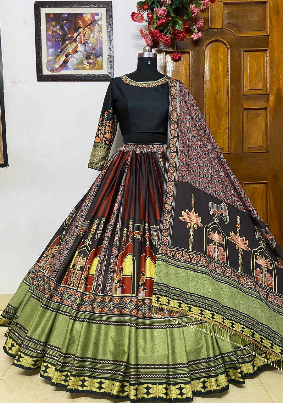 Soft Butter Silk Kesh151 821 Lehengas  Traditional Printed Navratri Chaniya Choli