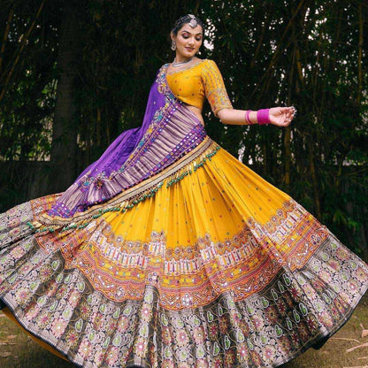 Soft Butter Silk Kesh151 938 Lehengas  Traditional Printed Navratri Chaniya Choli