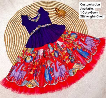 Soft Cginon Kesh109 Rrkt80 Kids Wear  Kids Lehengas Kids Gowns