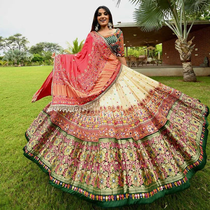 Soft Chinon Saf 1308 Lehengas  Traditional Lehengas Navratri Chaniya Choli Lehengas