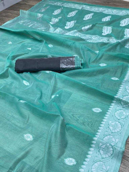 Soft Cotton Ras 4036  Sarees