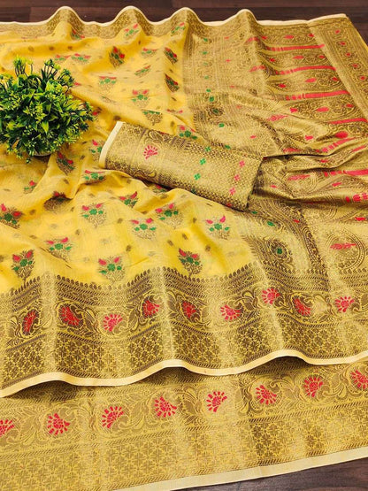 Soft Cotton Rin150 Rmnx03 Sarees  Cotton Linen Work Zari Border Sarees