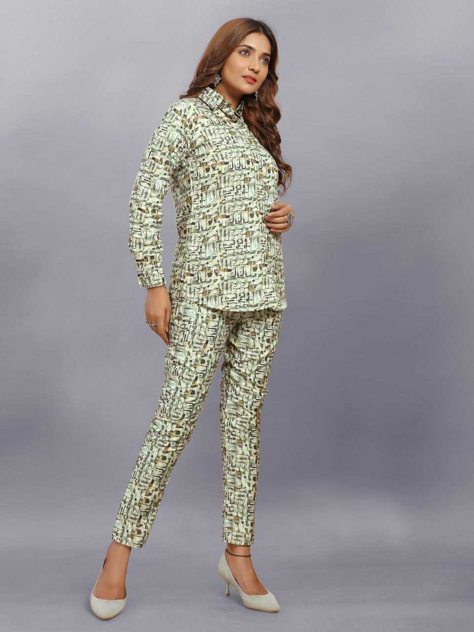 Soft Cotton Srrt Ready To Wear 4 Western Wear  Co-Ord Set