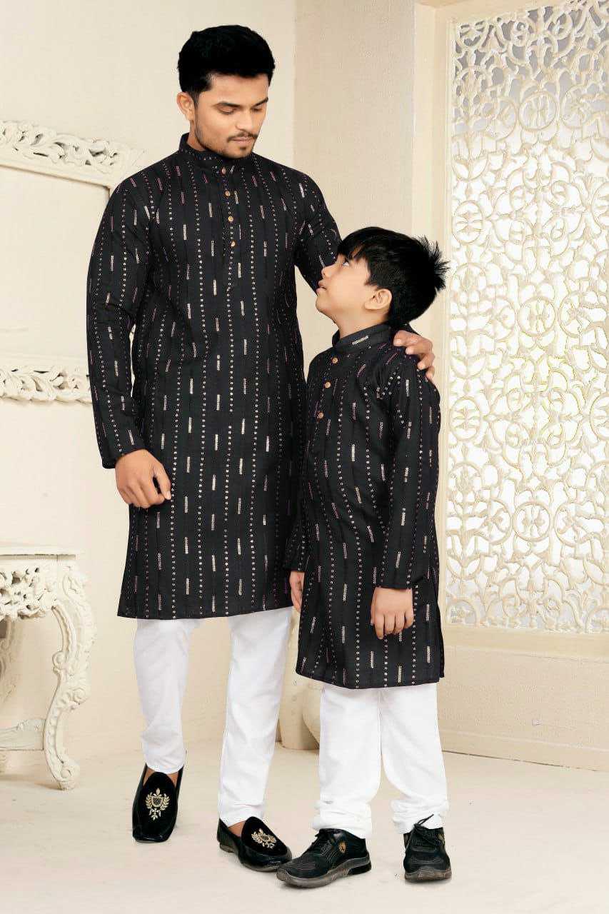 Soft Cotton Wtx Daddy  Kurta Pyjama