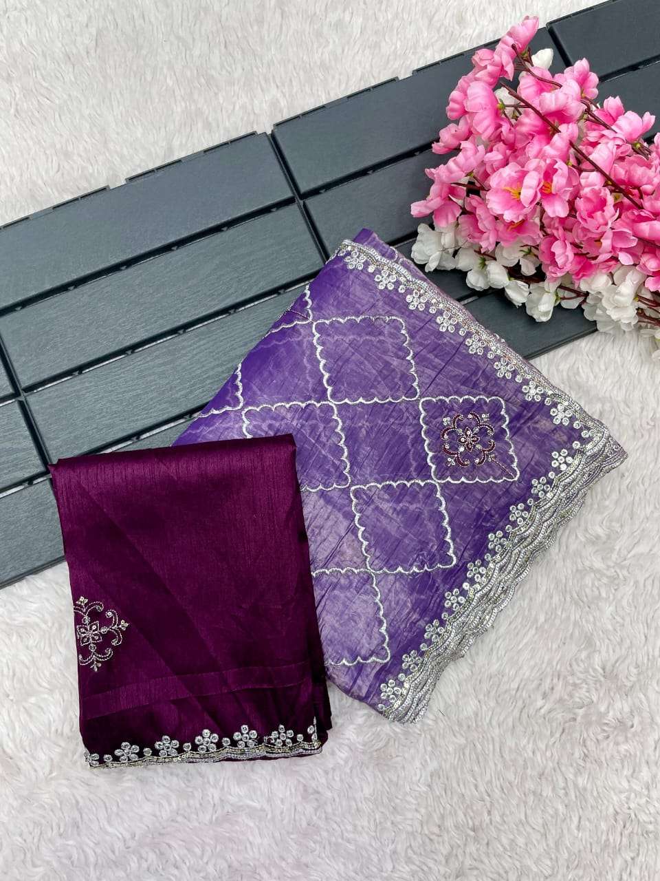 Soft Cursh Rmp 397 Sarees  Fancy Sequence Sarees