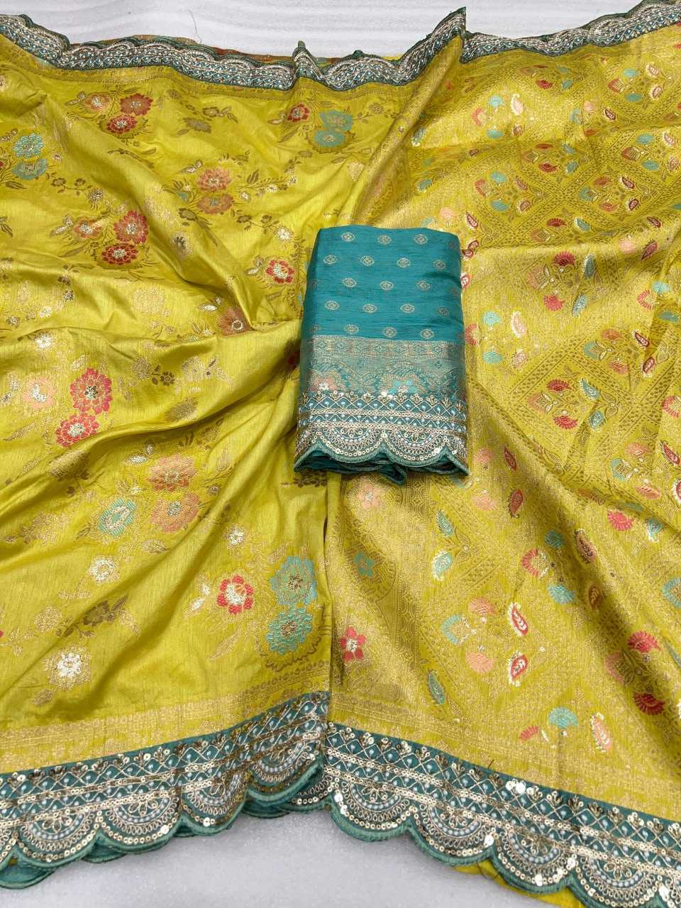 Soft Dola Kesh107 Rnnc63 Sarees  Dola Silk Pure Zari Silk Embroidered Silk Sarees