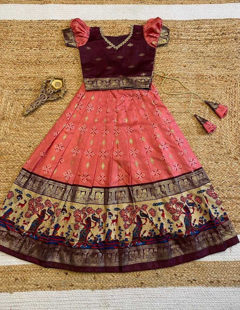 Soft Dola Rin192 8005 Kids Wear  Kids Lehengas Kids Ethnic Kids Traditional Outfits Kids Navratri Outfits